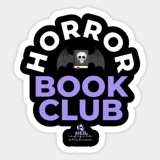 Horror Book Club Sticker